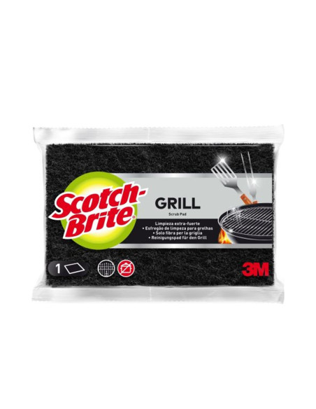 ESTROPAJO SCOTH BRITE NEGRO SUPER LIMPIEZA 1 ud