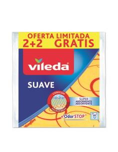 BAYETA VILEDA SUAVE AMARILLA 38 x 40  2+1 uds 2