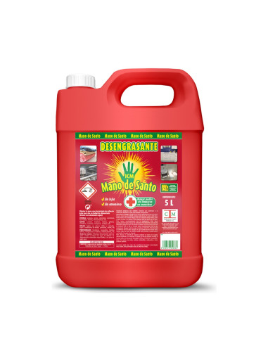 SANTO REMOVEDOR DE GORDURA DE MÃO GF. 5 LT.