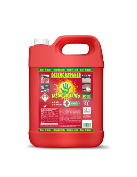 QUITA GRASA MANO DE SANTO GARRAFA 5 L