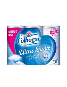 Papel Higienico Colhogar Ultra Suave 12 uds Dermia