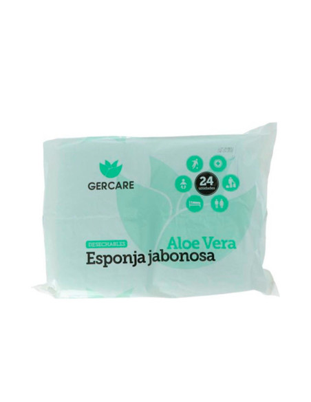 ESPONJA JABON GERCARE BOLSA 24 uds