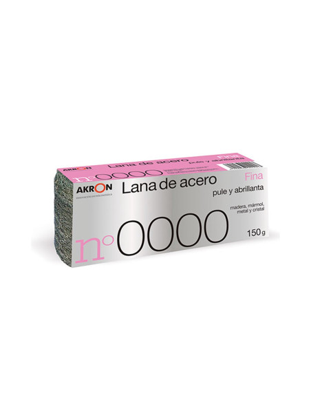 Bobina de Lana de Acero 150 g, grano fino 0000