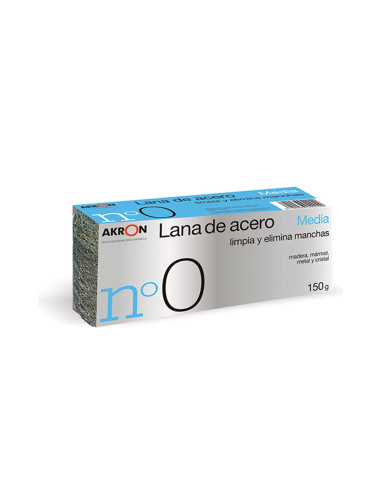 Bobina de Lana de Acero 150 g, grano medio 0