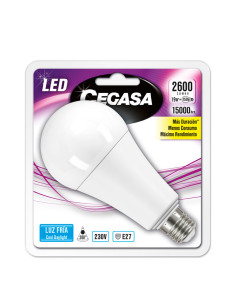 LAMPARA LED CEGASA STANDARD 19W E27 LUZ FRIA