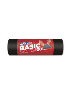 BOLSA BASURA SAPLEX 82x105 PAQUETE  10 uds BASIC