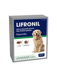 PIPETAS LIFRONIL PERROS GRANDES 6 x 268 ml