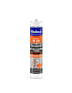SILICONA N-26 CARTUCHO 300 NEGRO