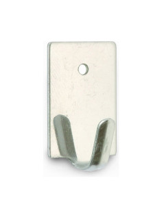 COLGADOR ADHESIVO 7027 BLISTER 4 INOX
