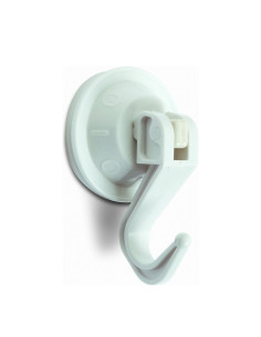 COLGADOR VENTOSA 5051 BLISTER 2 uds PEQUEÑO BLANCO