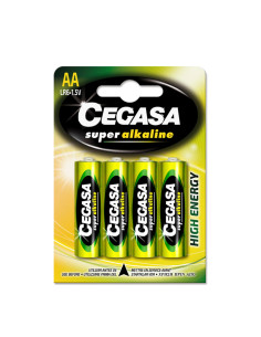 PILA ALCALINA CEGASA BLISTER 4  LR6 AA
