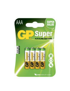 BATERIA ALCAL. GP BLIS. 4 LR03 AAA