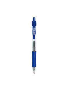 BOLIGRAFO CRISTAL GOMA GEL TINTA GEL AZUL