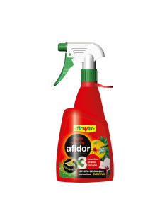 INSECTICIDA  FLOWER PISTOLA 450 ml AFIDOR TRIPLE ACCION