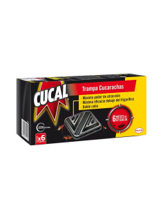 MATA CUCARACHAS CUCAL 6 uds TRAMPA