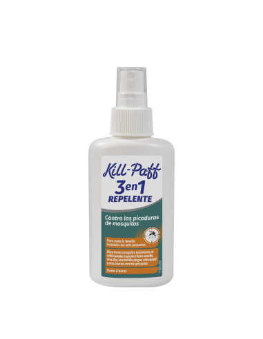 KILL PAFF REPELENTE 3 EM 1 SPRAY 100 ML.