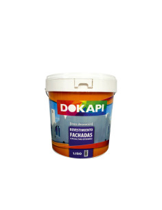 PINTURA PLASTICA DOKAPI B. 3L. REVESTIMIENTO LISO  ANTIMOHO