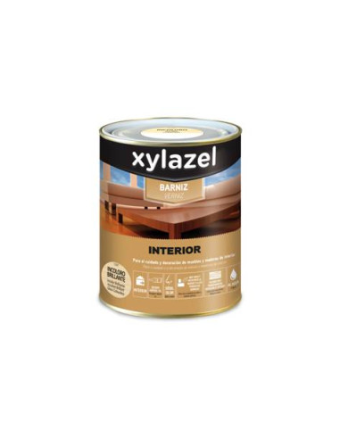 XYLAZEL BARNIZ INTERIOR AGUA BRILLANTE 750 ml. INCOLORO