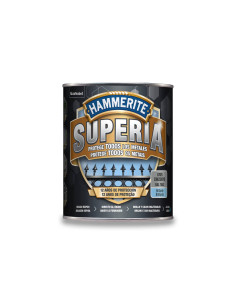 HAMMERITE SUPERIA AL AGUA BRILLANTE 750 ml. GRIS