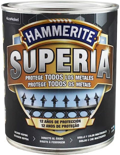 HAMMERITE SUPERIA AL AGUA BRILLANTE 750 ml. MARRON