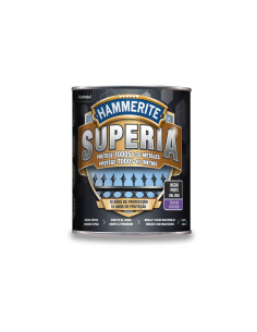 HAMMERITE SUPERIA AL AGUA SATINADO 750 ml. NEGRO