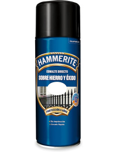 HAMMERITE SUPERIA 400 ml. LISO BRILLANTE PLATA