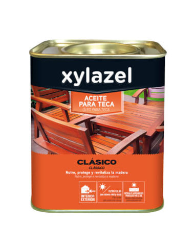 ACEITE TECA XYLAZEL 750 ML. N. 301 MIEL