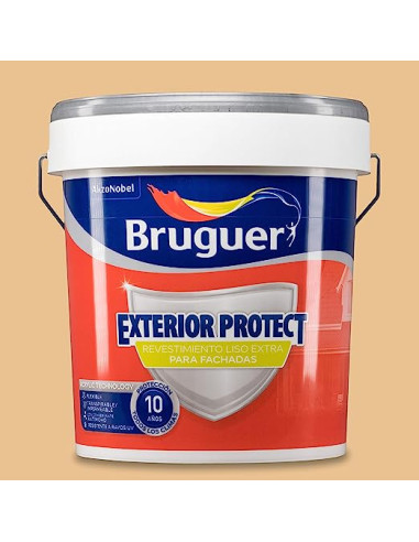 BRUGUER EXTERIOR PROTECT REVESTIMIENTO 10 AÑOS 15 l. ARENA