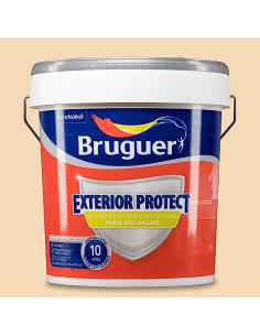 BRUGUER EXTERIOR PROTECT REVESTIMIENTO 10 AÑOS 15 l. MARFIL