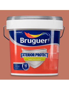 BRUGUER EXTERIOR PROTECT REVESTIMIENTO 10 AÑOS 4 l. CORAL