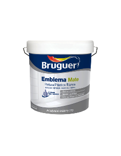 BRUGUER EMBLEMA MATE 15 l. BLANCO