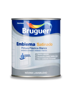 BRUGUER EMBLEMA SATINADO 750 ml. BLANCO