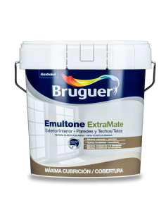 BRUGUER EMULTONE EXTRA MATE 15 l. BLANCO