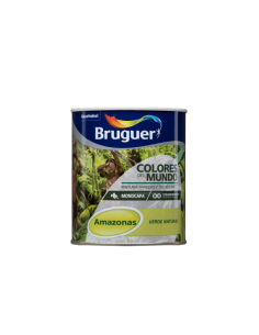 BRUGUER COLORES DEL MUNDO 750 ml. AMAZONAS VERDE NATURAL