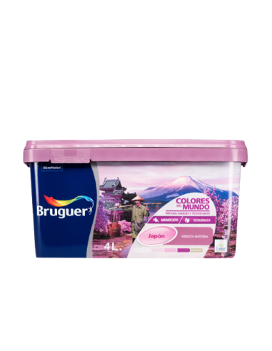 BRUGUER COLORES DEL MUNDO 4 l. JAPON VIOLETA NATURAL