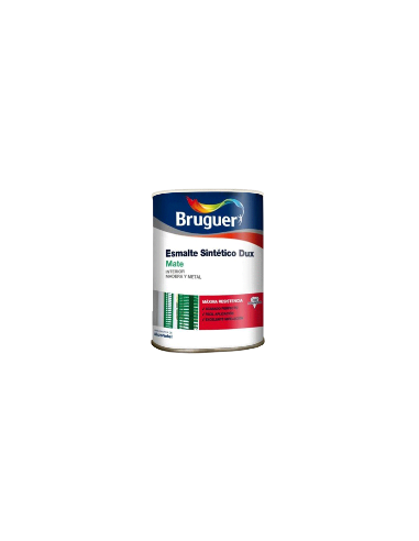 BRUGUER ESMALTE DUX MATE 750 ml. BLANCO