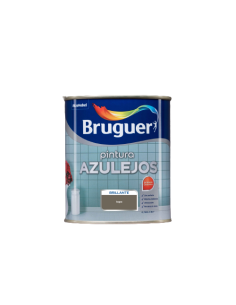 BRUGUER ESMALTE PARA COZINHA E BANHEIRO BRILHANTE 750 ml. ARDÓSIA CINZA