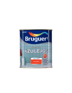 BRUGUER ESMALTE PARA COZINHA E BANHEIRO BRILHANTE 750 ml. PAPOILA VERMELHA