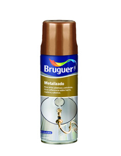 BRUGUER SPRAY 400 ml. METAL ORO