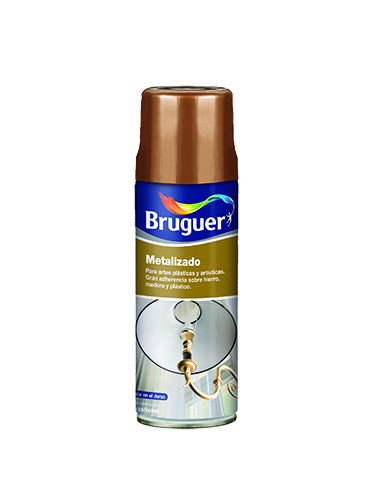 BRUGUER SPRAY 400 ml. METAL ORO