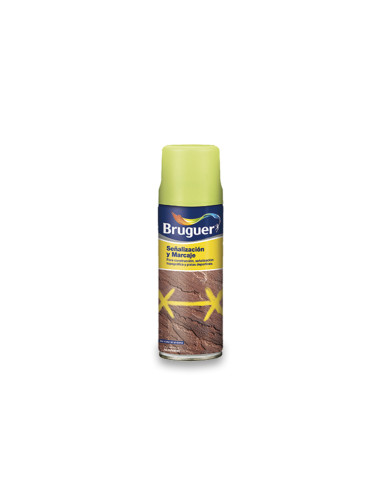 BRUGUER SPRAY 500 ml. SEÑALIZACIÓN Y MARCAJE AMARILLO