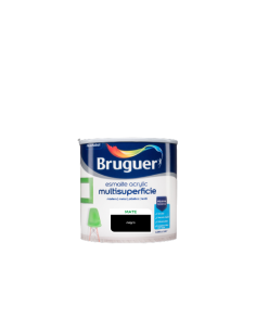 BRUGUER ESMALTE ACRYLIC MULTISUPERFICIE MATE 250 ml. NEGRO