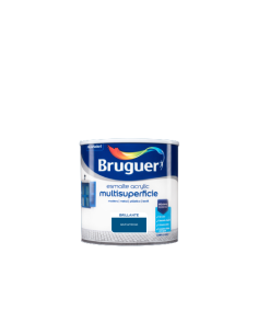 BRUGUER ESMALTE ACRYLIC MULTISUPERFICIE BRILLANTE 250 ml. AZUL LUMINOSO