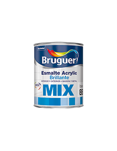 BRUGUER ESMALTE ACRYLIC MULTISUPERFICIE BRILLANTE MIX BB 750 ml