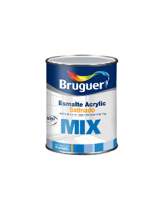 BRUGUER ESMALTE ACRYLIC MULTISUPERFICIE SATINADO MIX BB 750 ml.