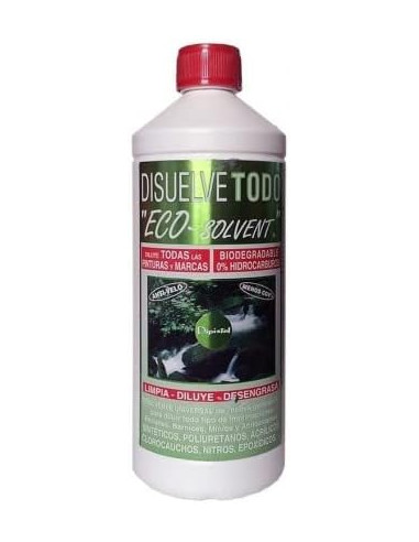 DISOLVENTE DIPISTOL ECO SOLVENT DISUELVE TODO 1 L