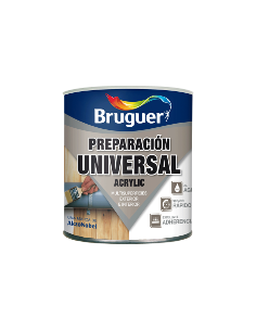 BRUGUER IMPRIMACIÓN UNIVERSAL SECADO RAPIDO N. 23 750 ml. GRIS