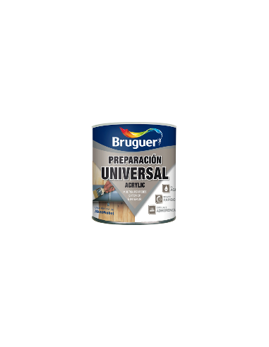 BRUGUER IMPRIMACIÓN UNIVERSAL SECADO RAPIDO N. 23 4 l. GRIS