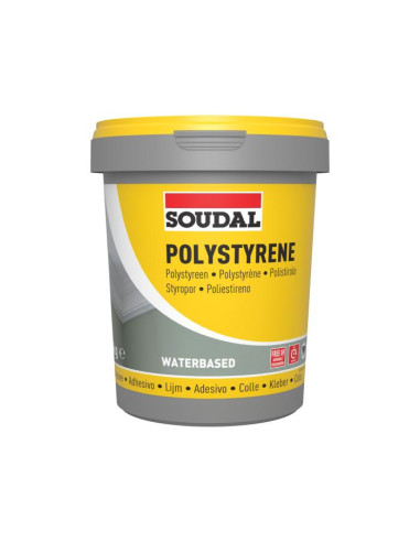 COLA ADHESIV. POLIESTIRENO SOUDAL 1 KG.