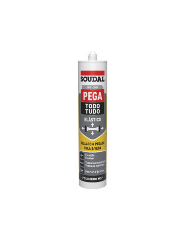 SELL. PEGA TODO SOUDAL BLANCO 290 ML.